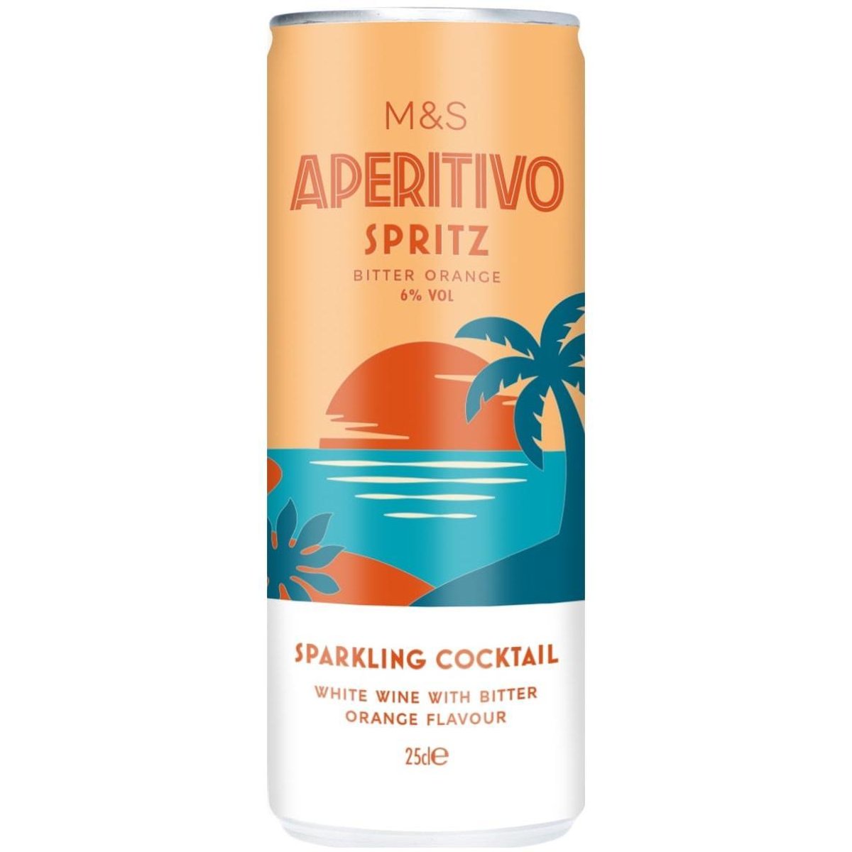 Marks & Spencer Sycený alkoholický nápoj na bázi vína s příchutí hořkého pomeranče