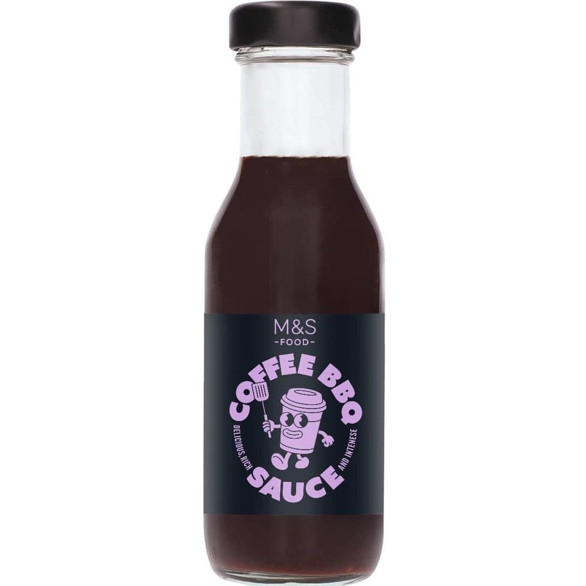 Marks & Spencer Grilovací omáčka s rajčatovou pastou, tmavou sójovou omáčkou a instantní kávou Arabica