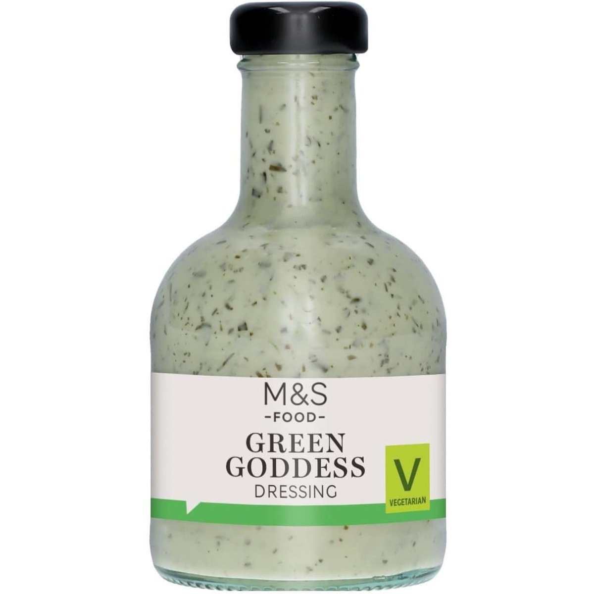 Marks & Spencer Dresink s řepkovým olejem, crème fraîche, bílým vinným octem, petrželí, pažitkou, koprem, estragonem a špenátem