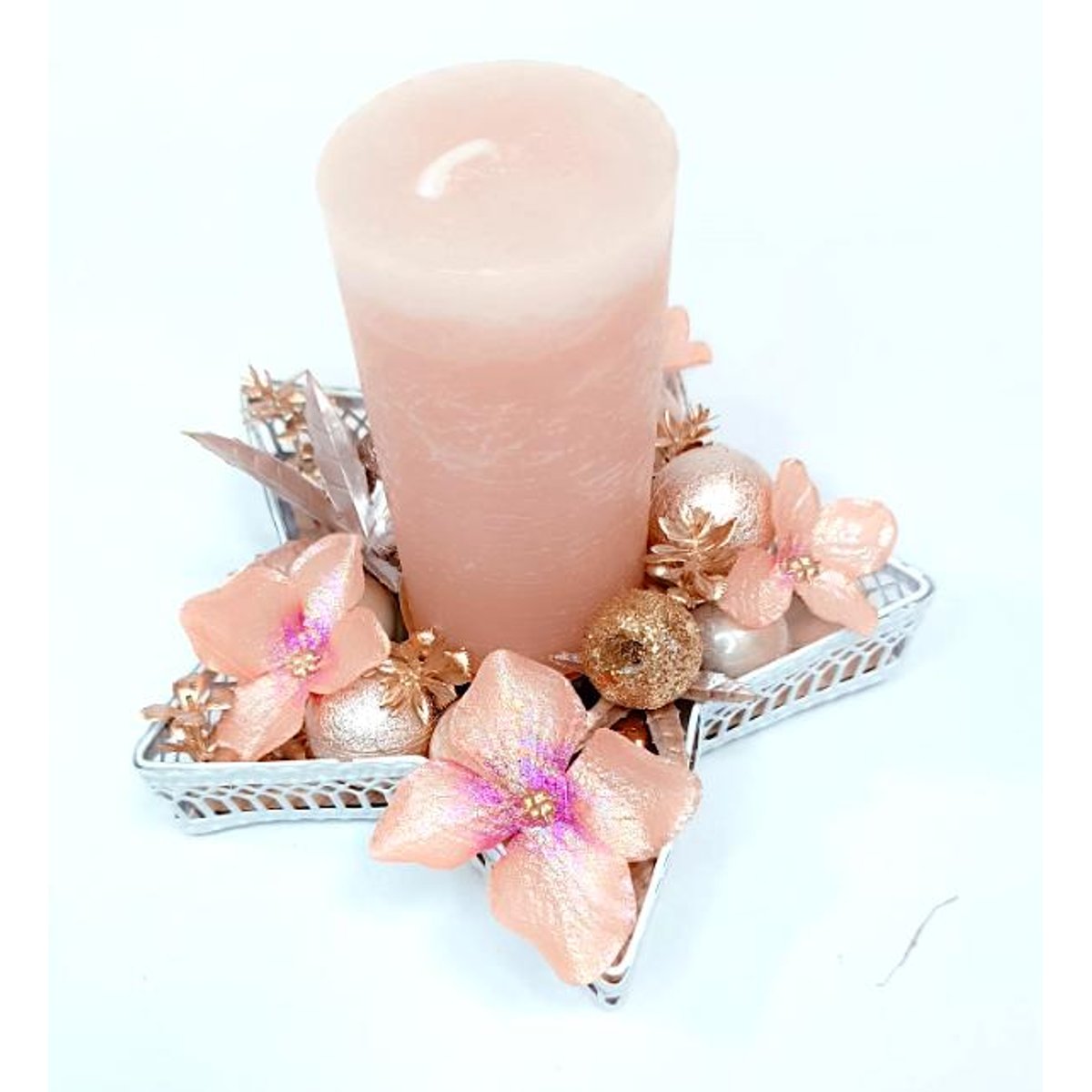 Vánoční svícen ve tvaru hvězdy