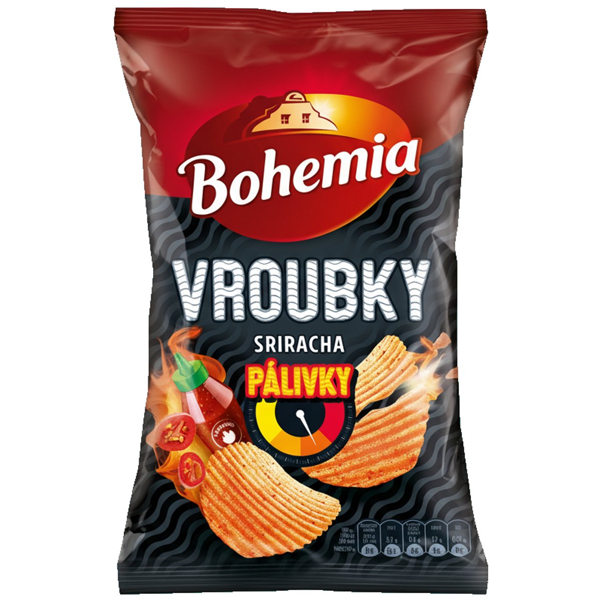 Bohemia Vroubky Pálivky sriracha