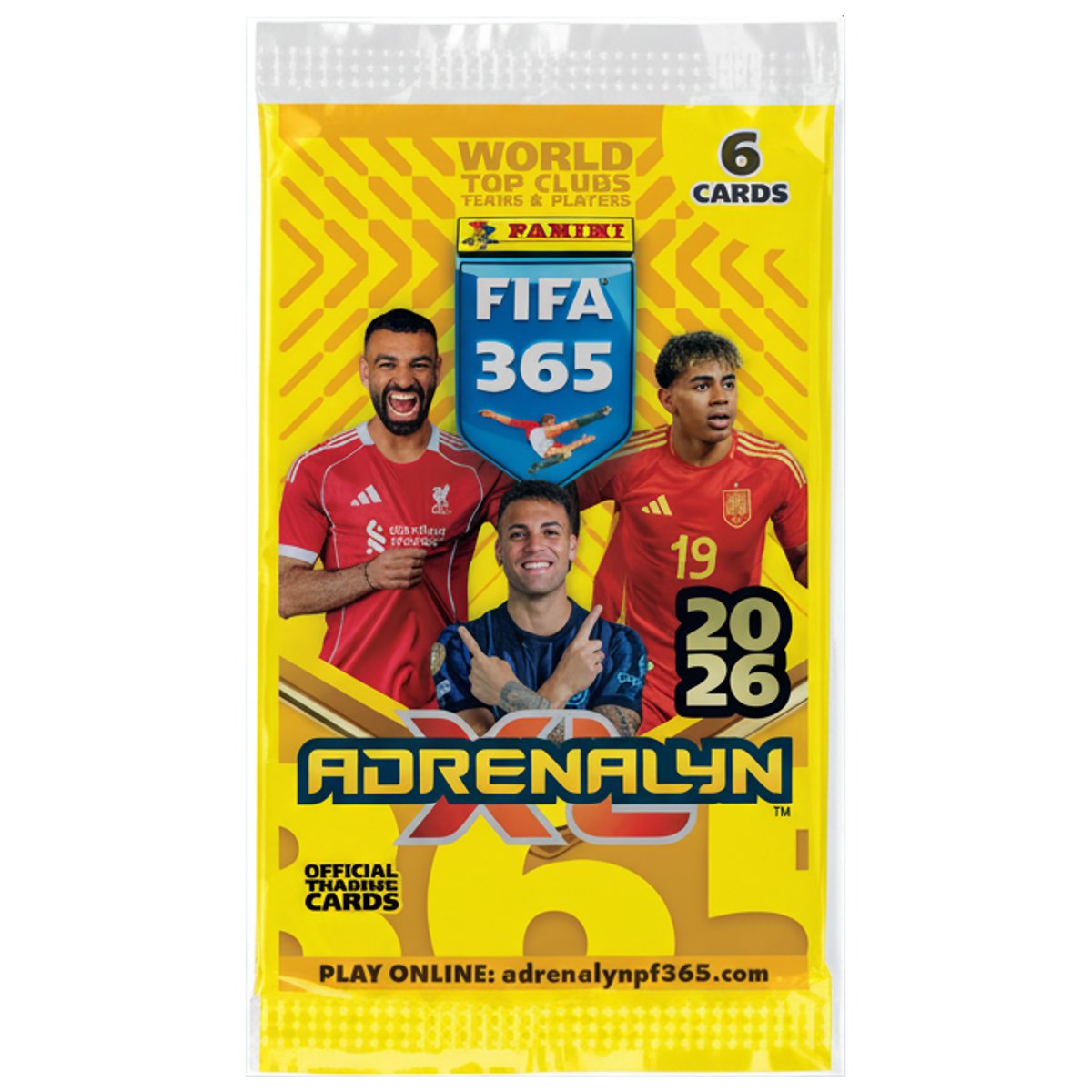 Panini FIFA 365 2025/2026 Adrenalyn balíček sběratelských karet