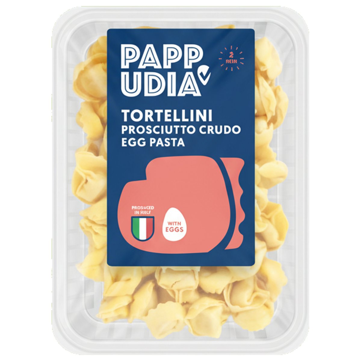Pappudia Tortellini s náplní Prosciutto Crudo