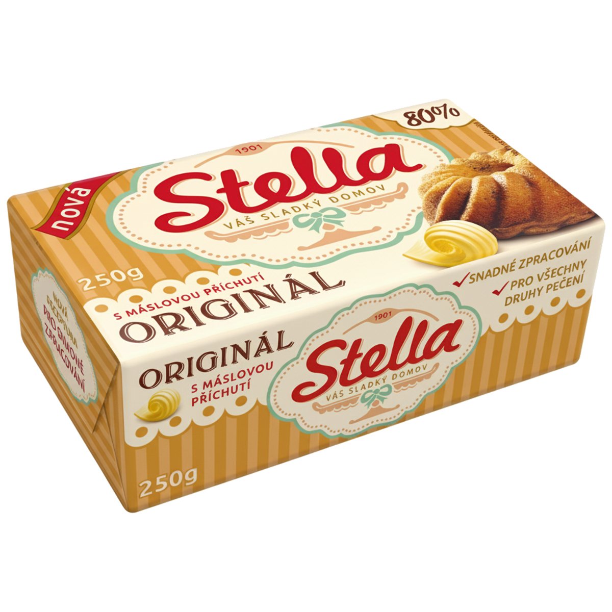 Stella Originál 80% s máslovou příchutí