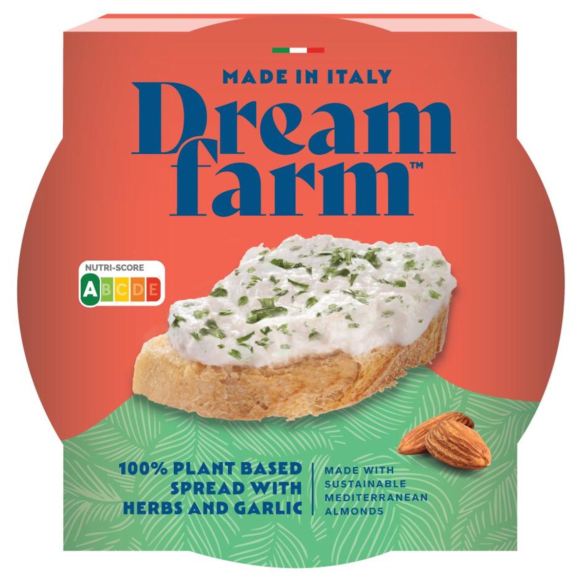 Dreamfarm Rostlinná pomazánka s bylinkami a česnekem