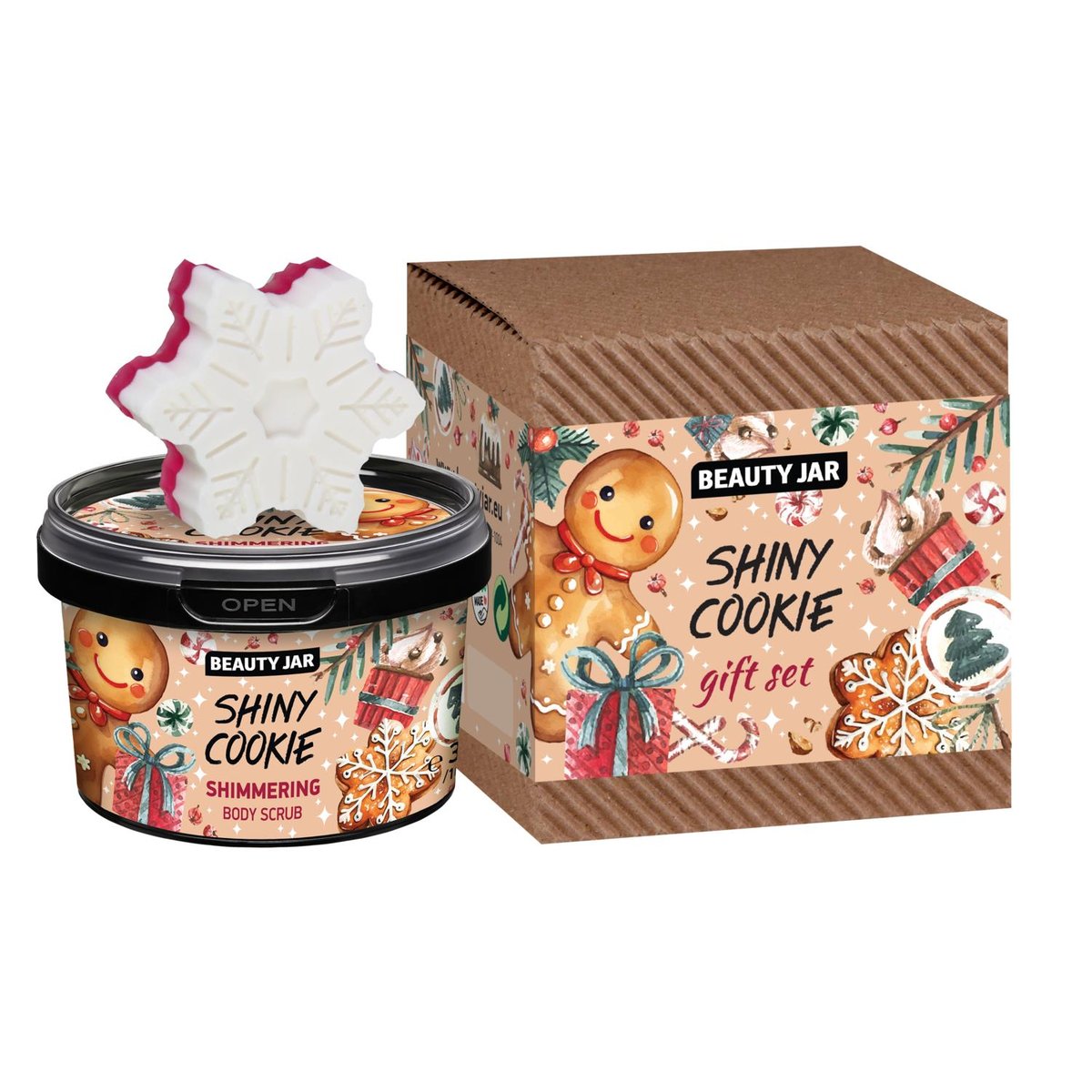 Beauty Jar Shiny Cookie – dárkový set