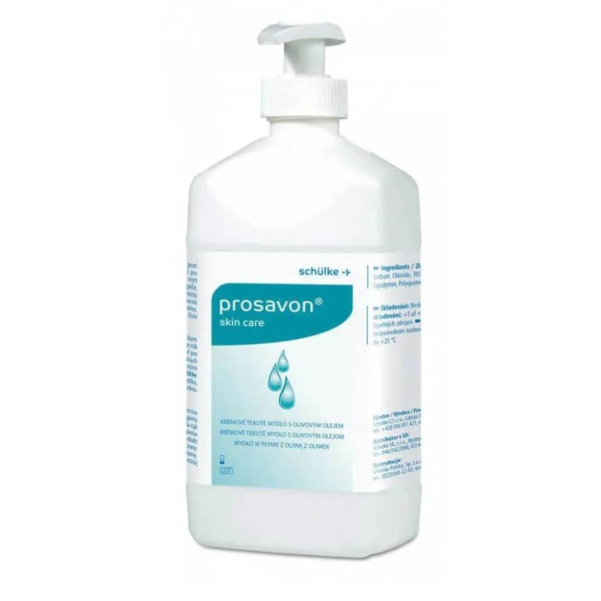 Prosavon krémové mýdlo+pump.500ml schülke