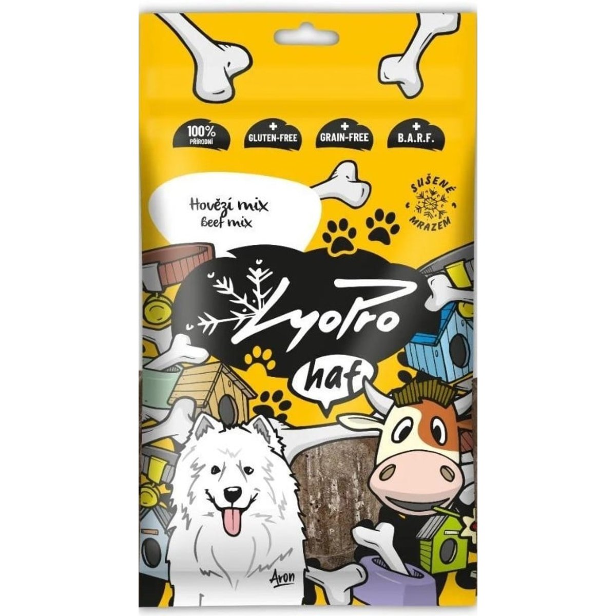 Lyopro Hovězí mix pamlsků pro psy