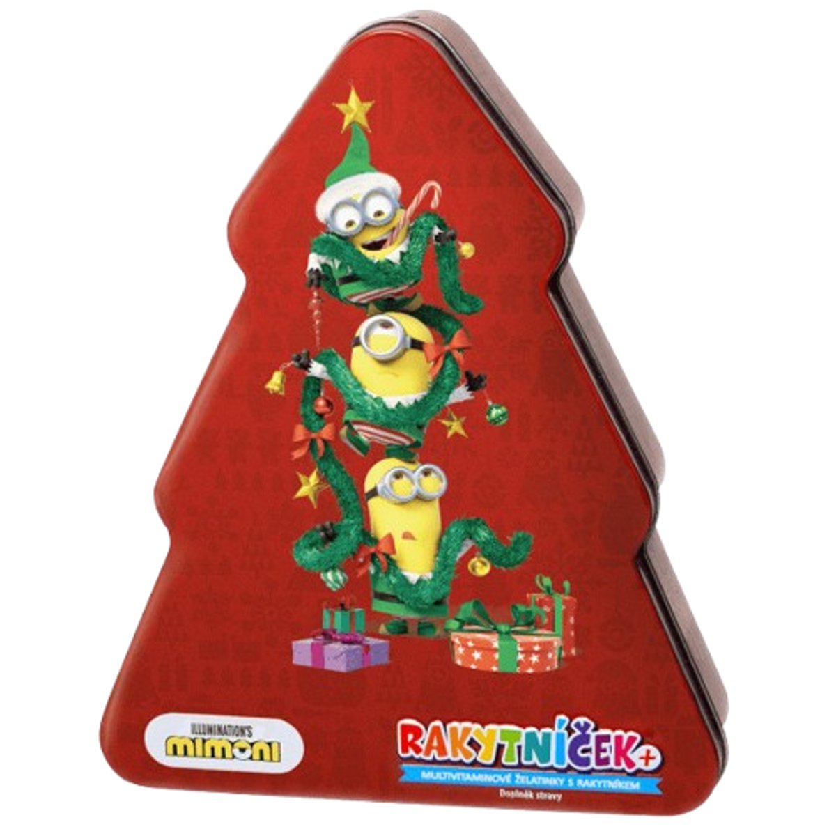 RAKYTNÍČEK+ želatinky 50ks Mimoni stromeček 2025