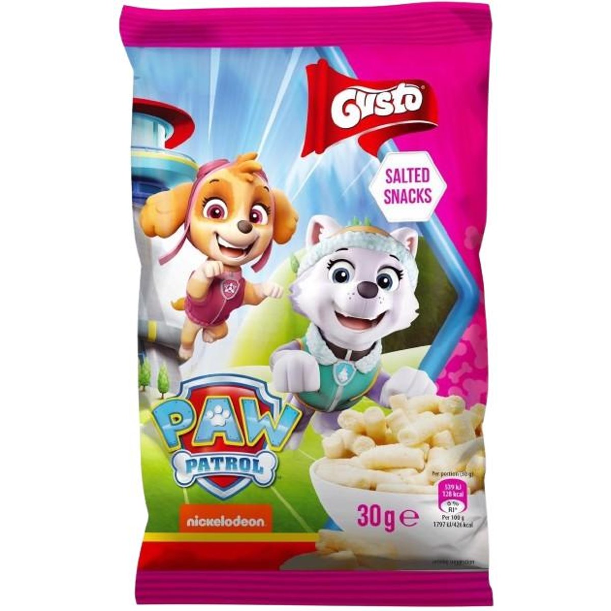 Gusto Paw Patrol křupky růžové