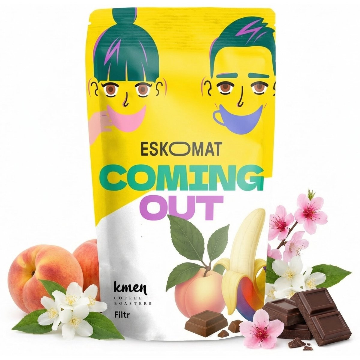 Kmen & Eskomat Coming Out filtr zrnková káva