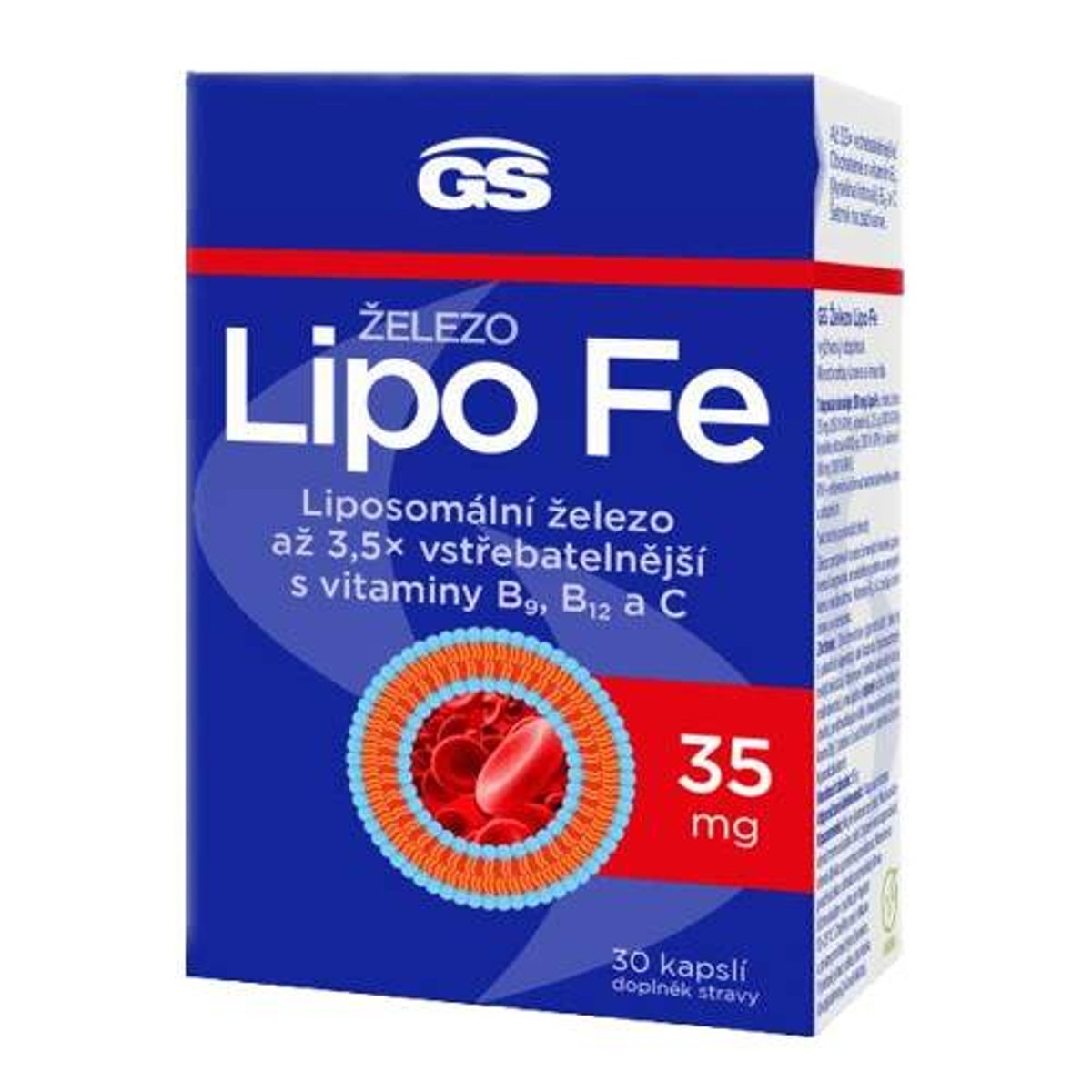 GS Železo Lipo Fe cps.30