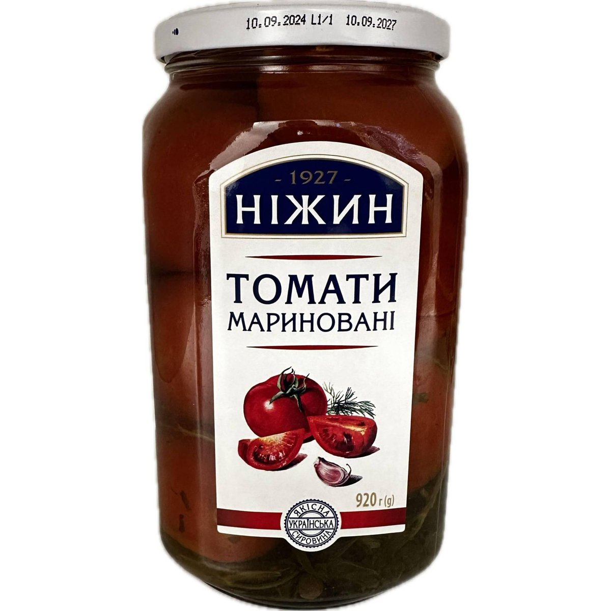 Nizhyn Rajčata ve sladkokyselém nálevu