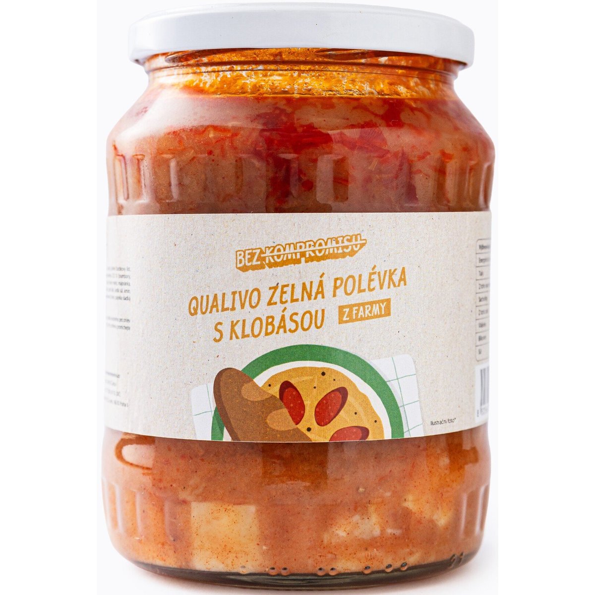 Rohlik.cz Qualivo Zelná polévka s klobásou