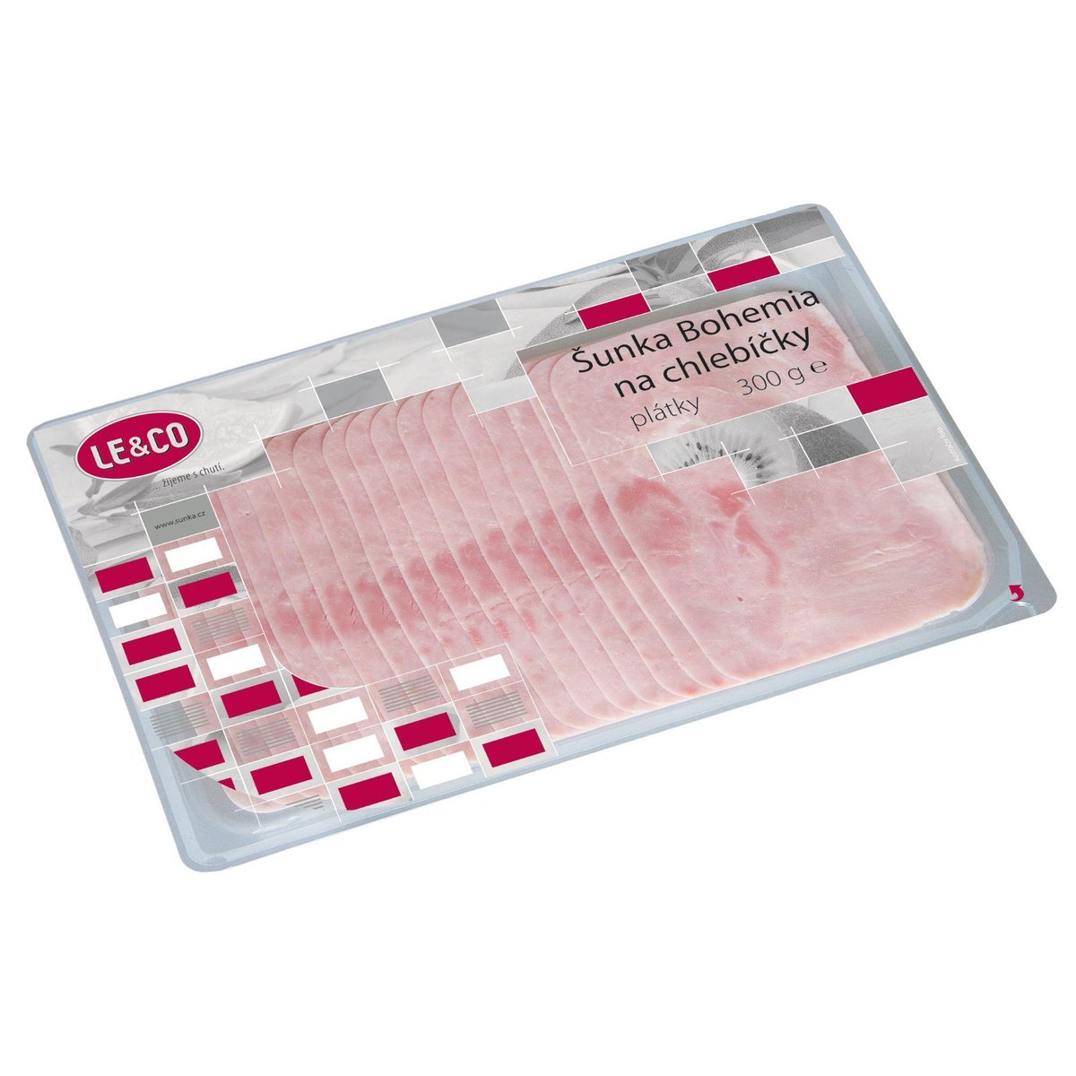 LE&CO Šunka Bohemia na chlebíčky