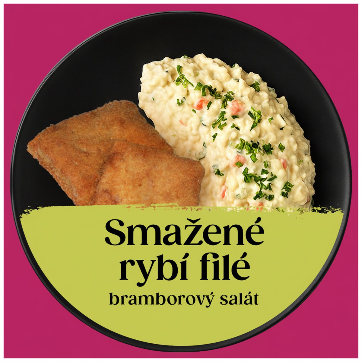 Cibule Bistro Filé s bramborovým salátem