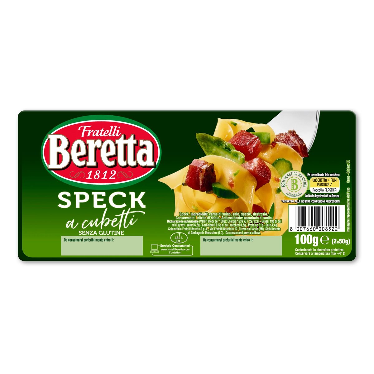 Fratelli Beretta Špek kostičky