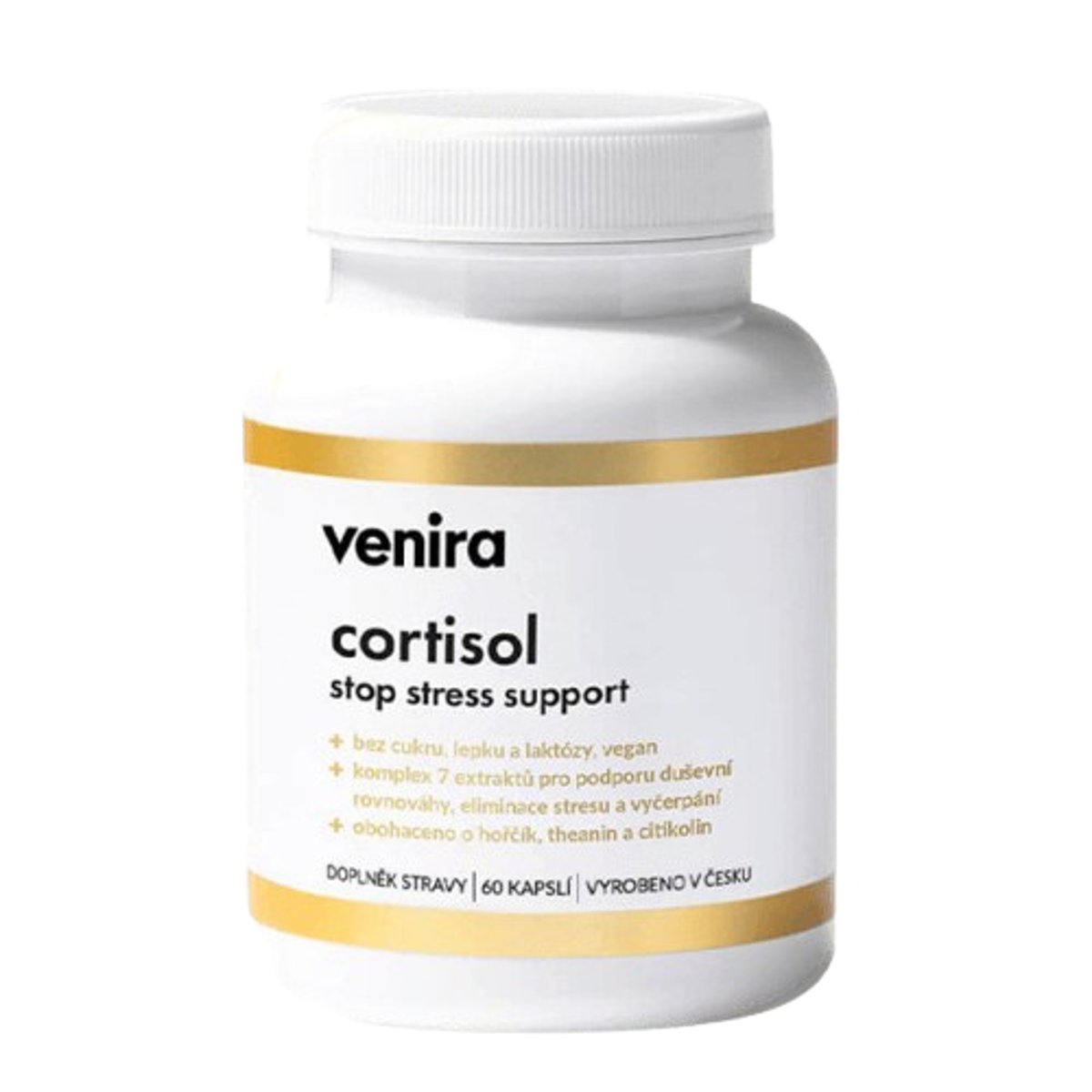 Venira Cortisol stop stress support cps.60