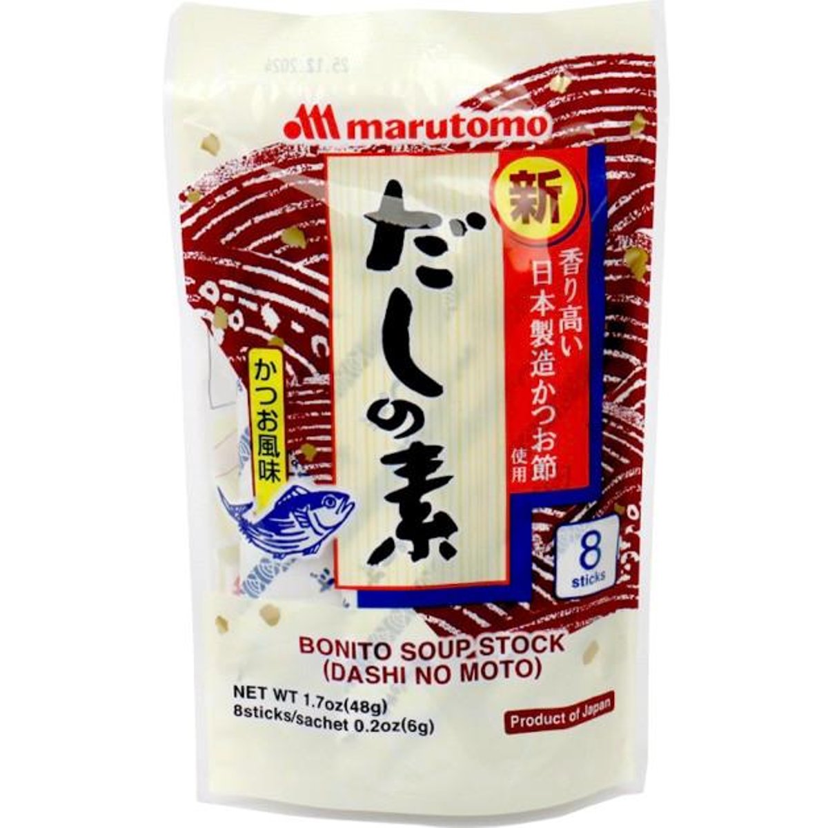 Shimaya Marutomo EU Katsuo Dashi no Moto rybí vývar v prášku