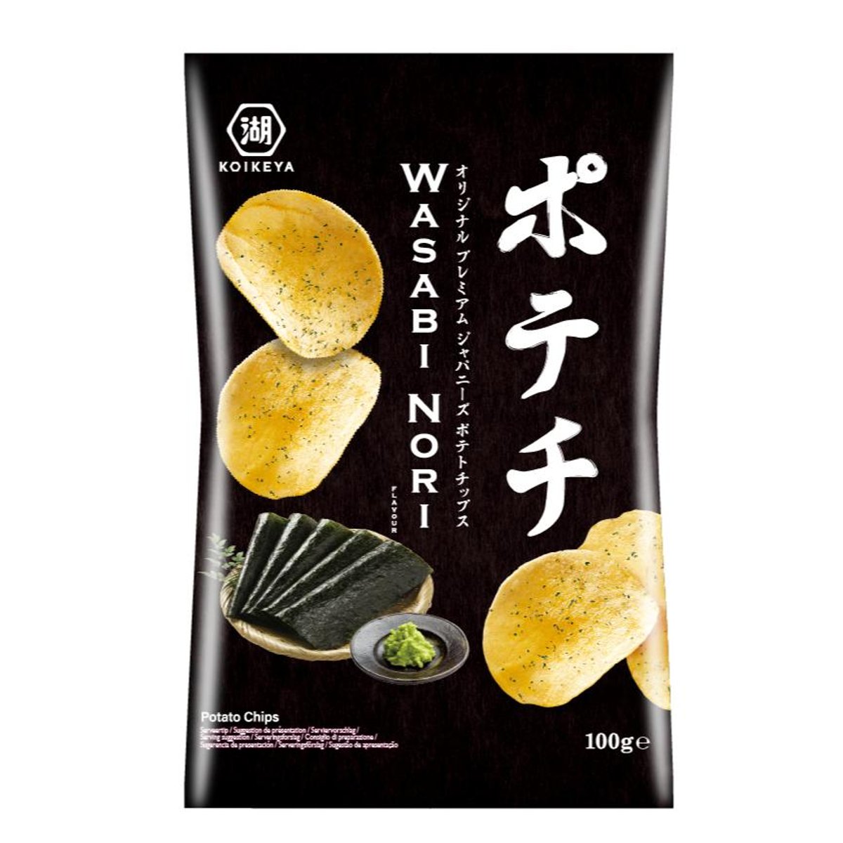 Potechi Wasabi Nori chipsy