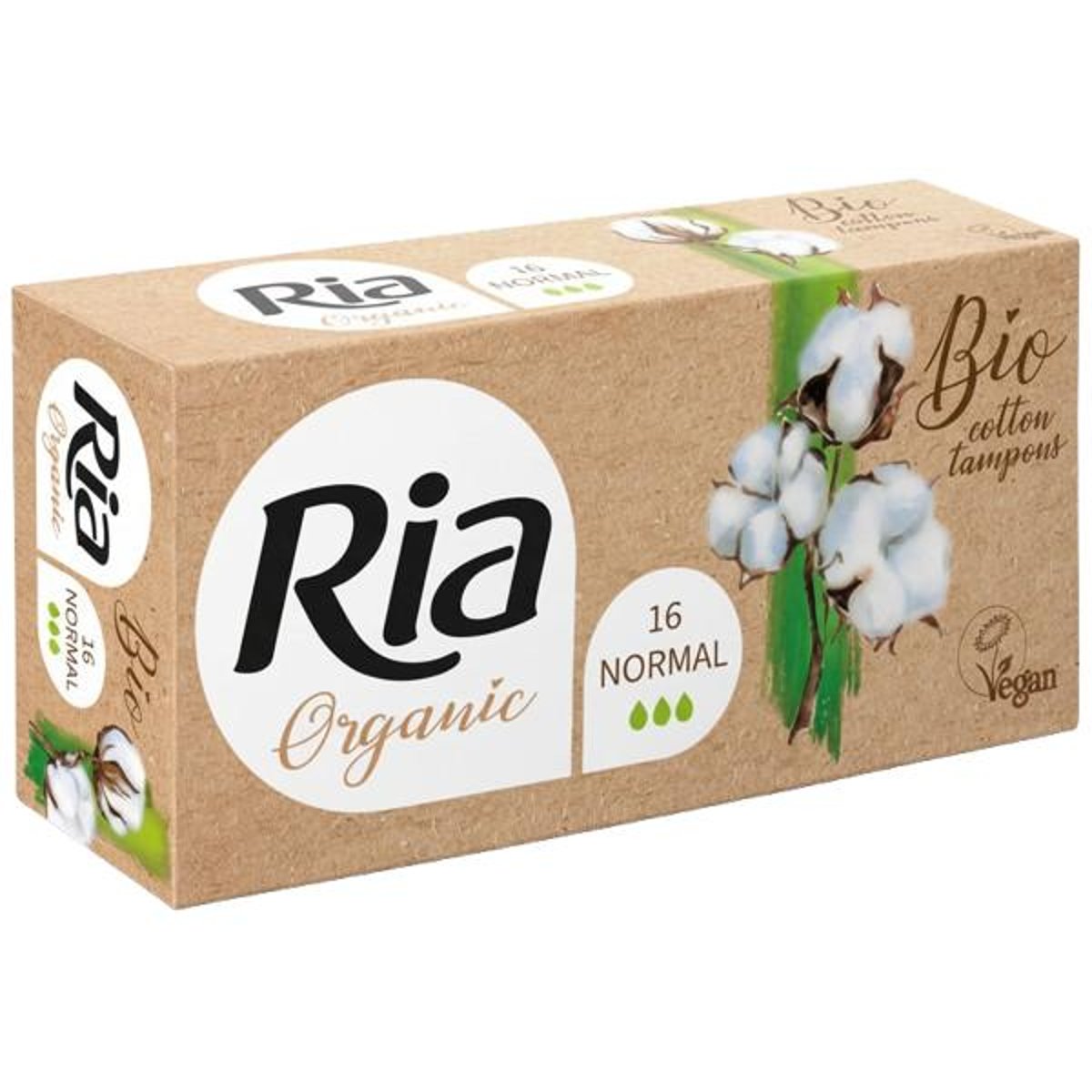 Ria ORGANIC Normal tampony 16 ks