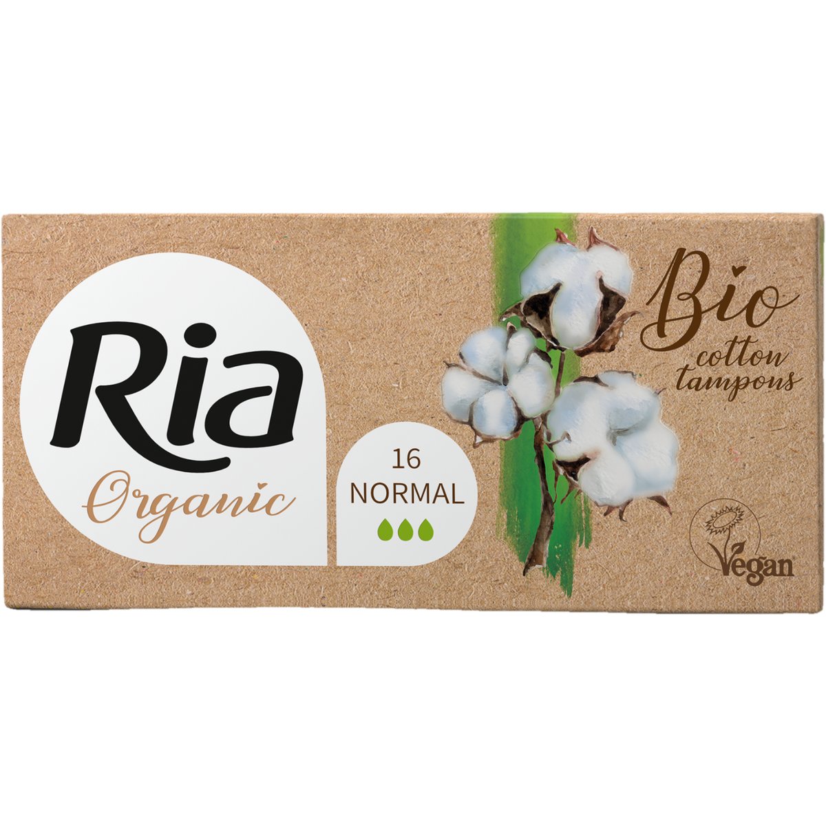 Ria ORGANIC Normal tampony 16 ks