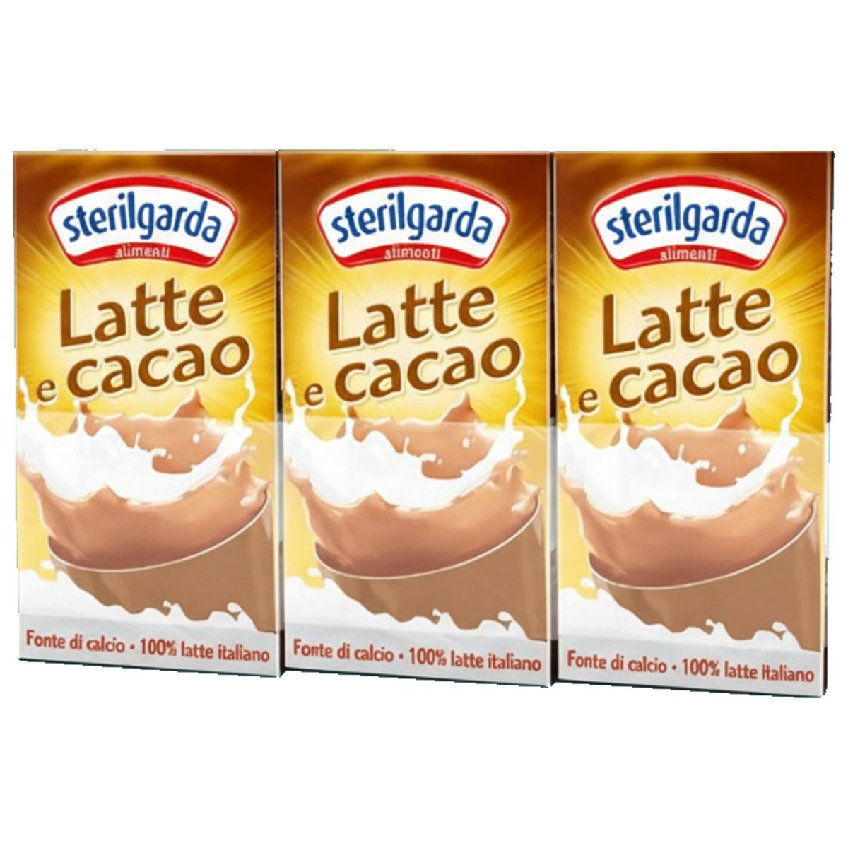 Sterilgarda Kakaové mléko (3×125 ml)