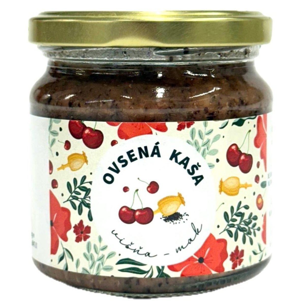 Kasha Ovesná kaše višeň a mák