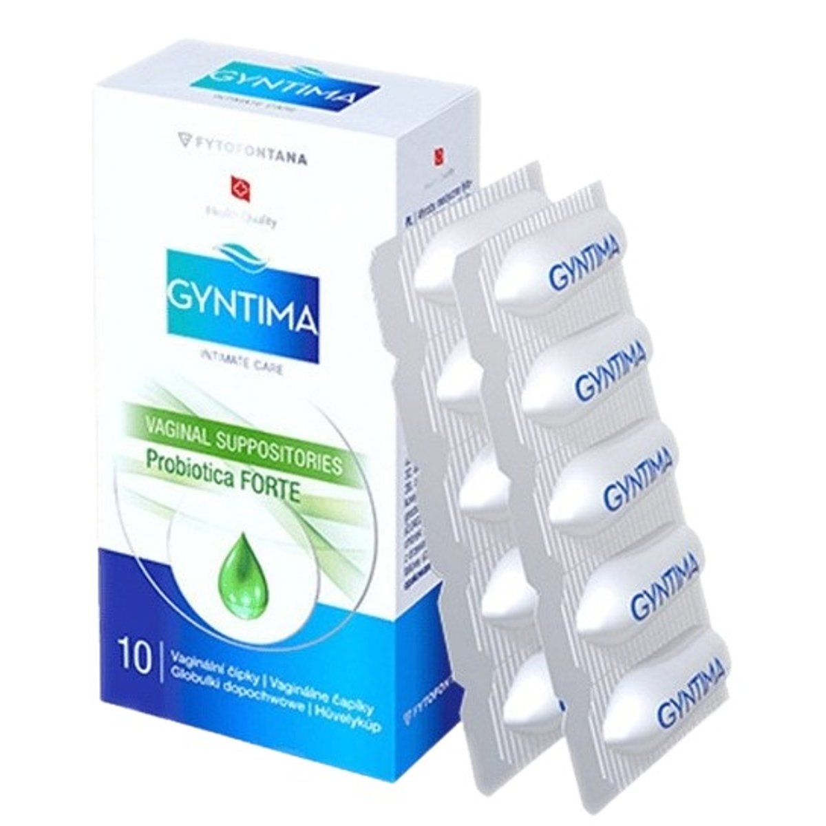 Fytofontana GYNTIMA Probiotica Forte vag.čípky10ks