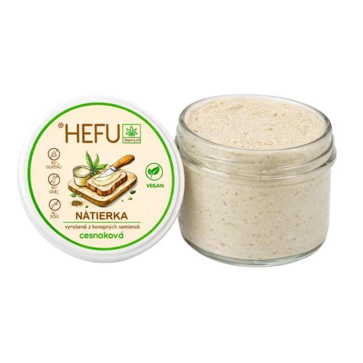 Hefu Pomazánka česneková