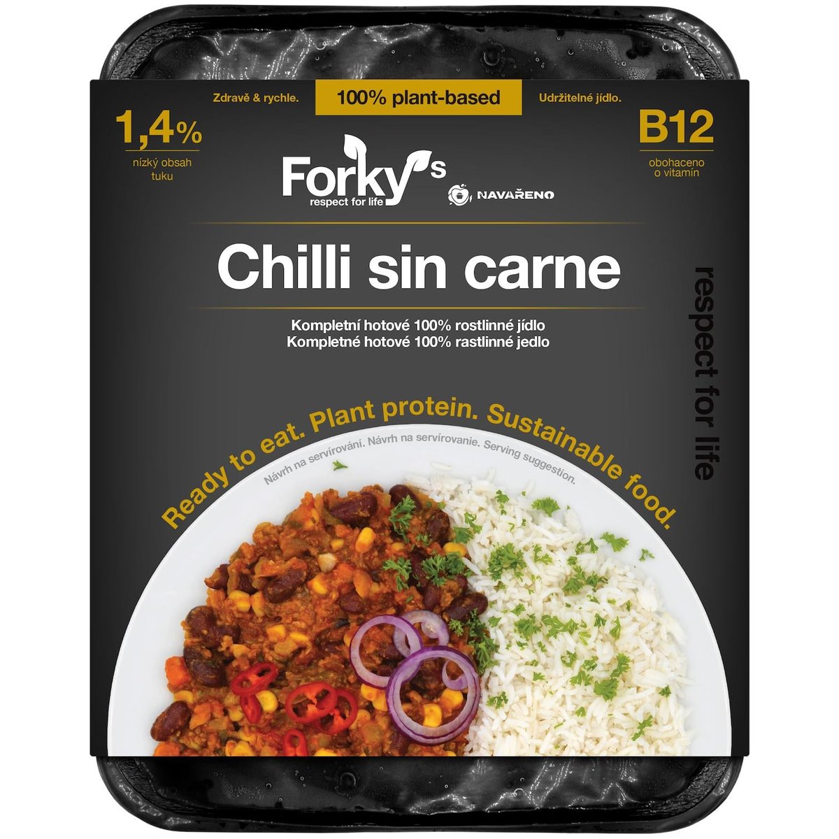 Forky's Chilli sin carne