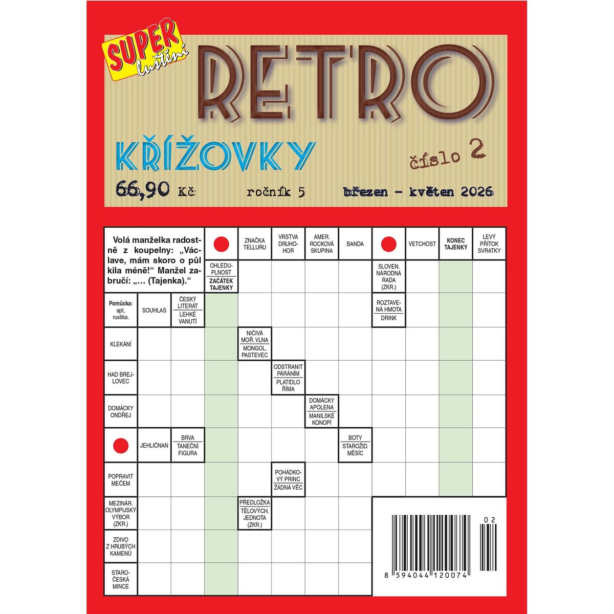 Retro křížovky č.2/2026