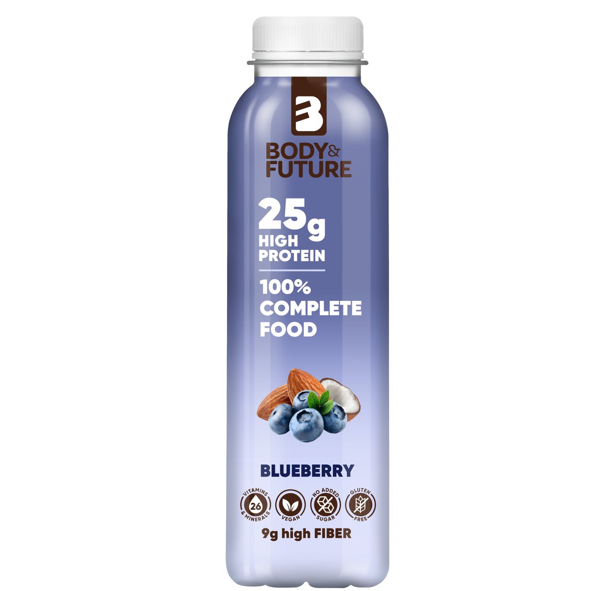 Body&Future 100% kompletní jídlo borůvka