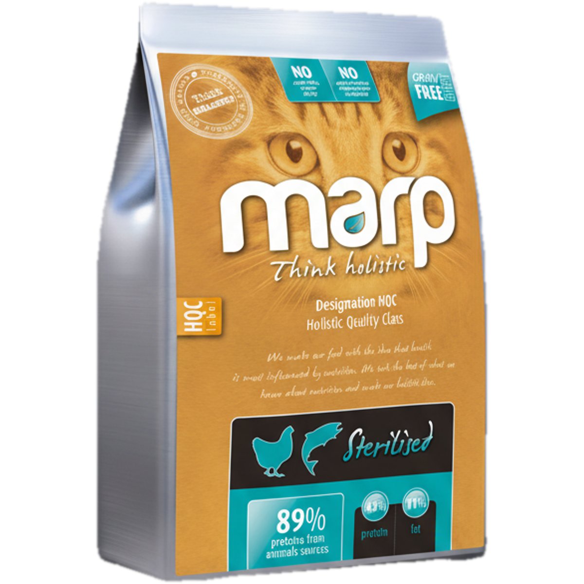 Marp Holistic Sterilised granule pro kastrované a starší kočky