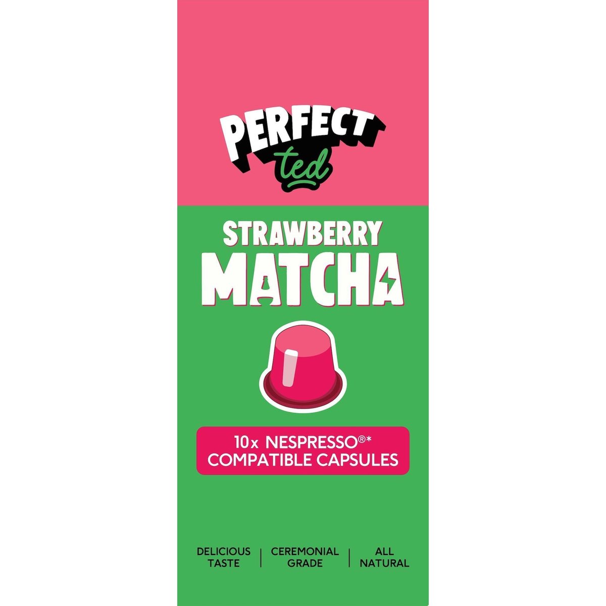 PerfectTed Matcha Pods Jahoda