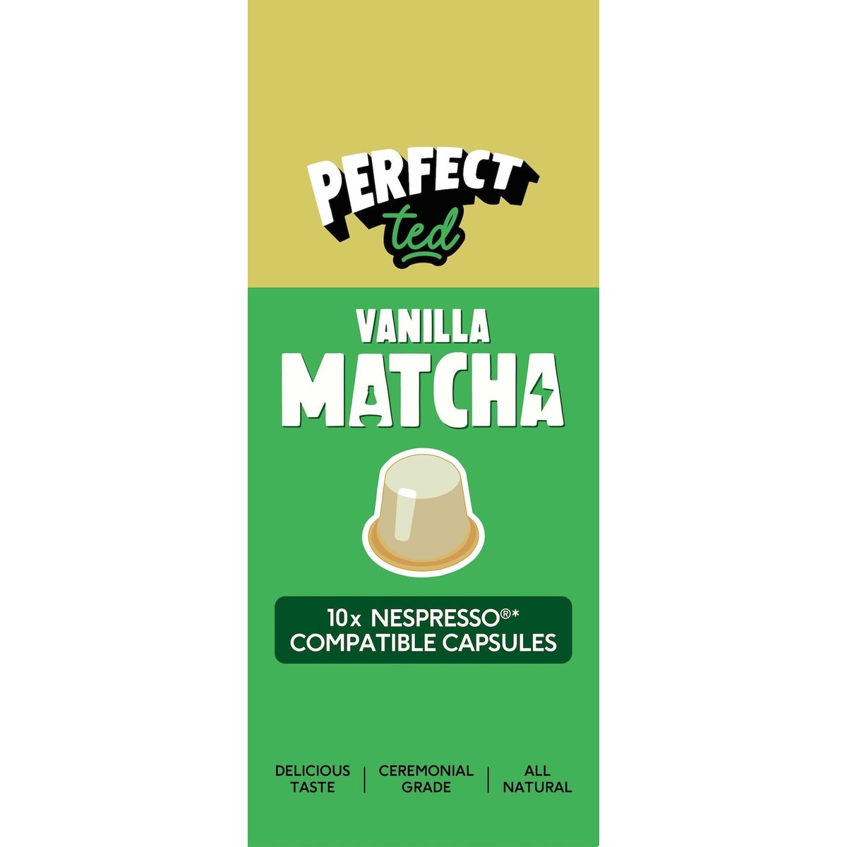 PerfectTed Matcha Pods Vanilka