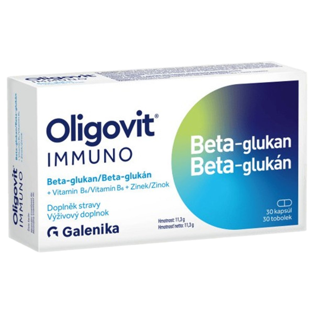 Oligovit Immuno Beta-glukan tob.30 Galenika