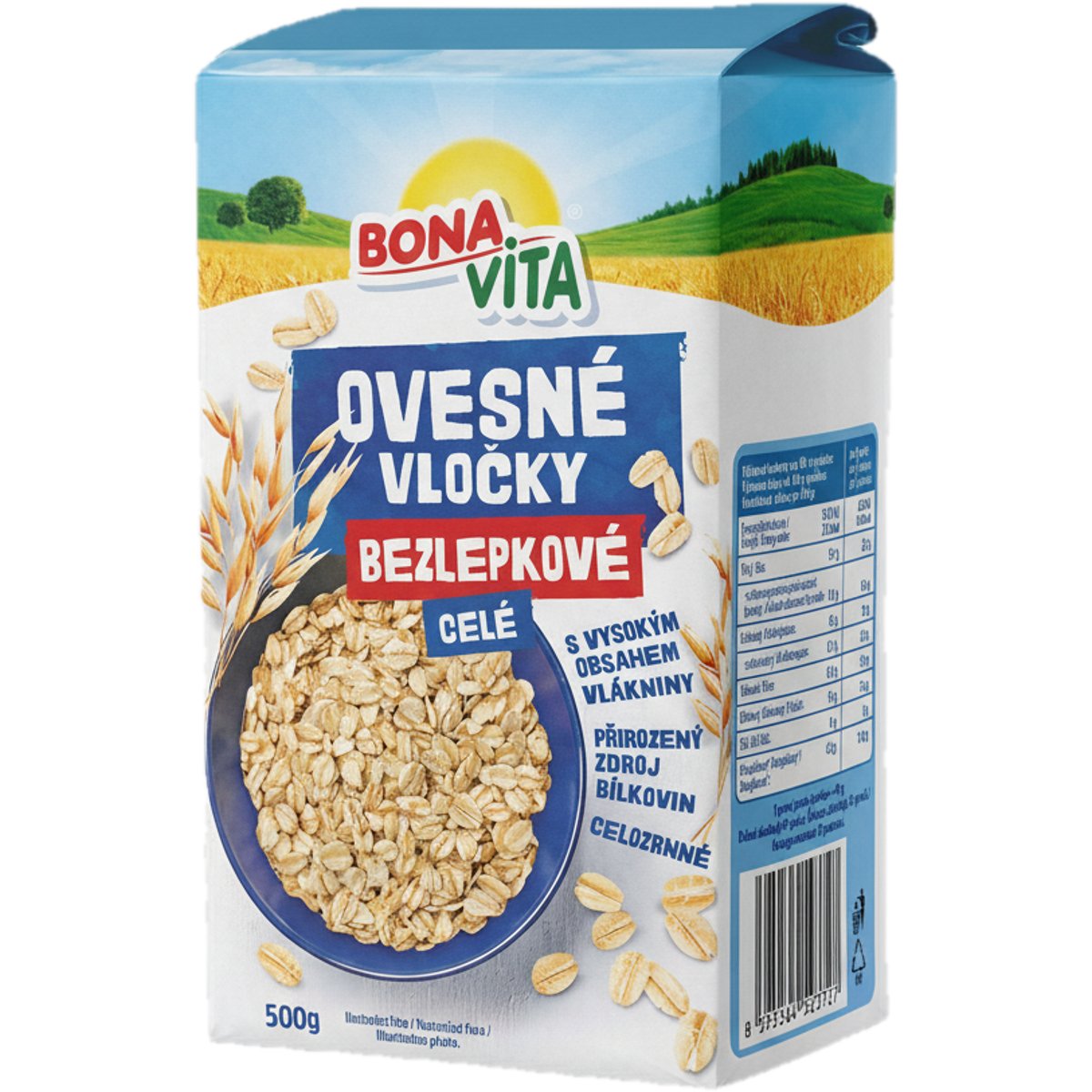 Bonavita Ovesné vločky celé bez lepku