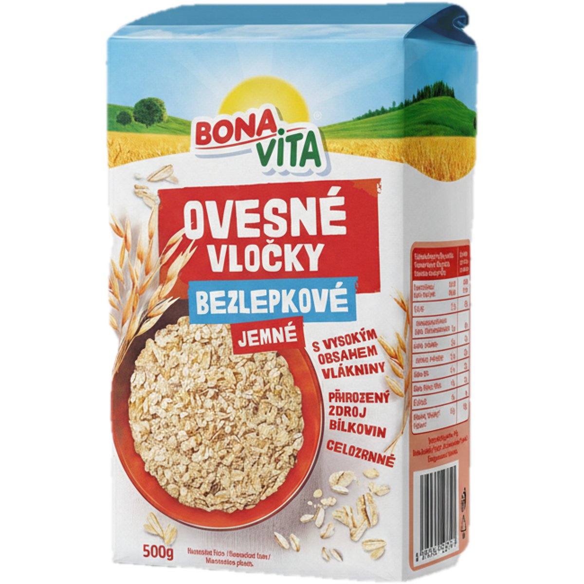 Bonavita Ovesné vločky jemné bez lepku