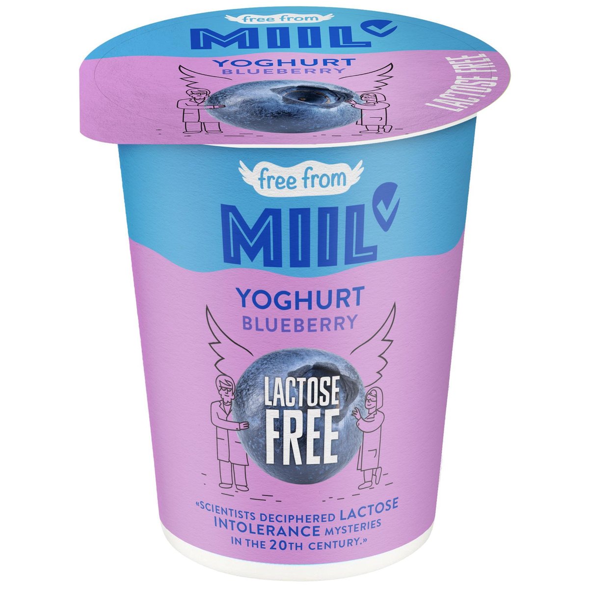 Miil Krémový jogurt borůvka bez laktózy