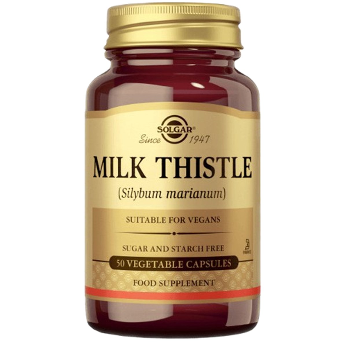 Solgar Milk Thistle (Silybum Marianum) cps.50