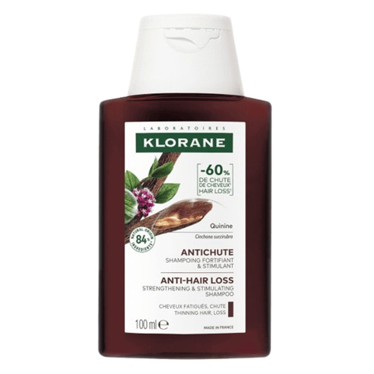 Levně KLORANE Šampon s chininem 100ml
