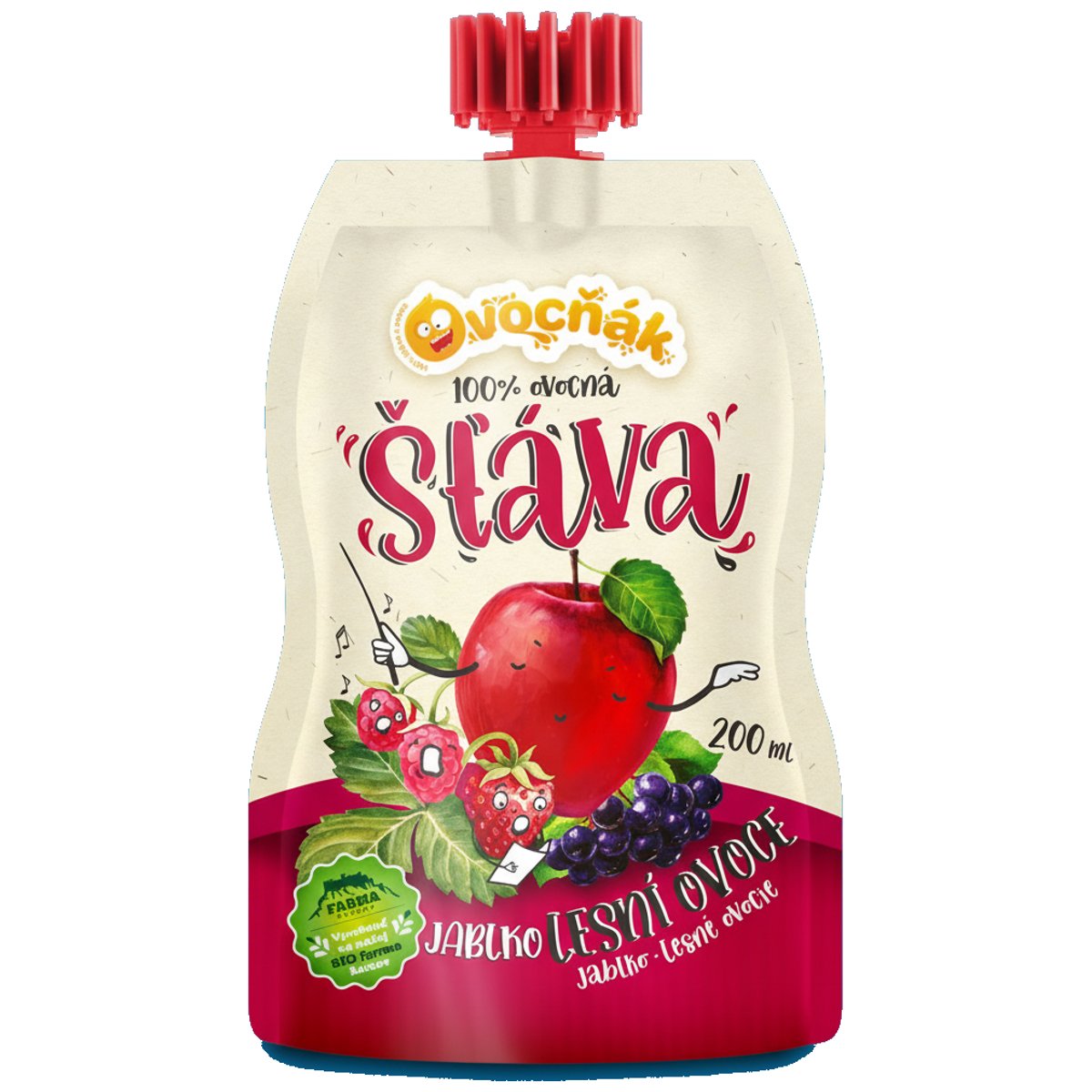 Ovocňák Mošt jablko a lesní ovoce