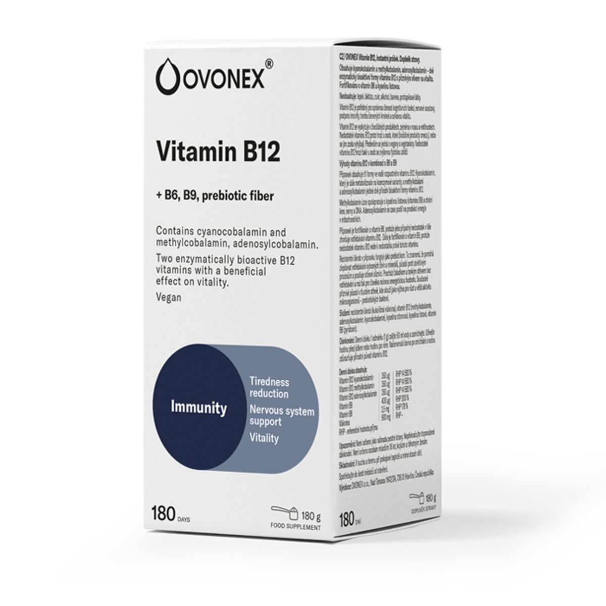 Ovonex Vitamín B12 180g
