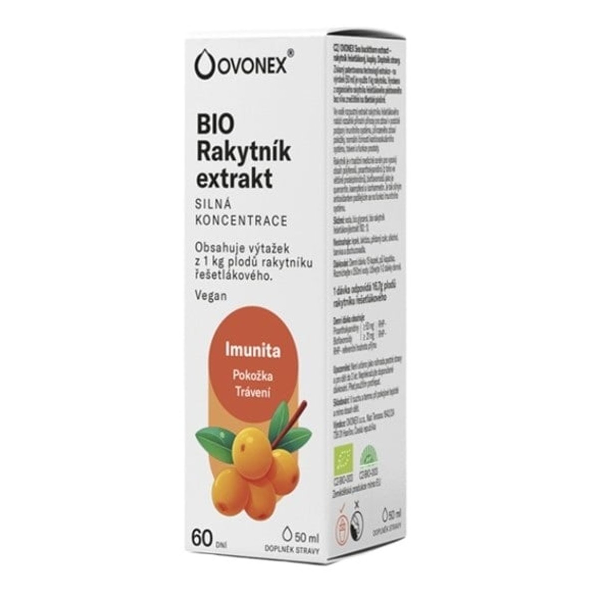 Ovonex Rakytník extrakt BIO 50ml