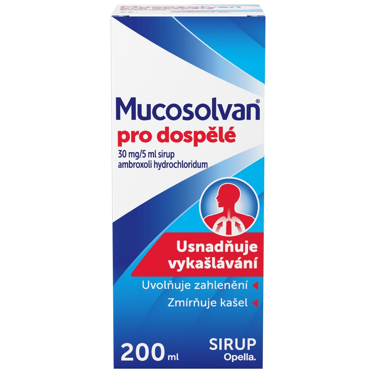 MUCOSOLVAN PRO DOSPĚLÉ 30MG/5ML sirup 1X200ML