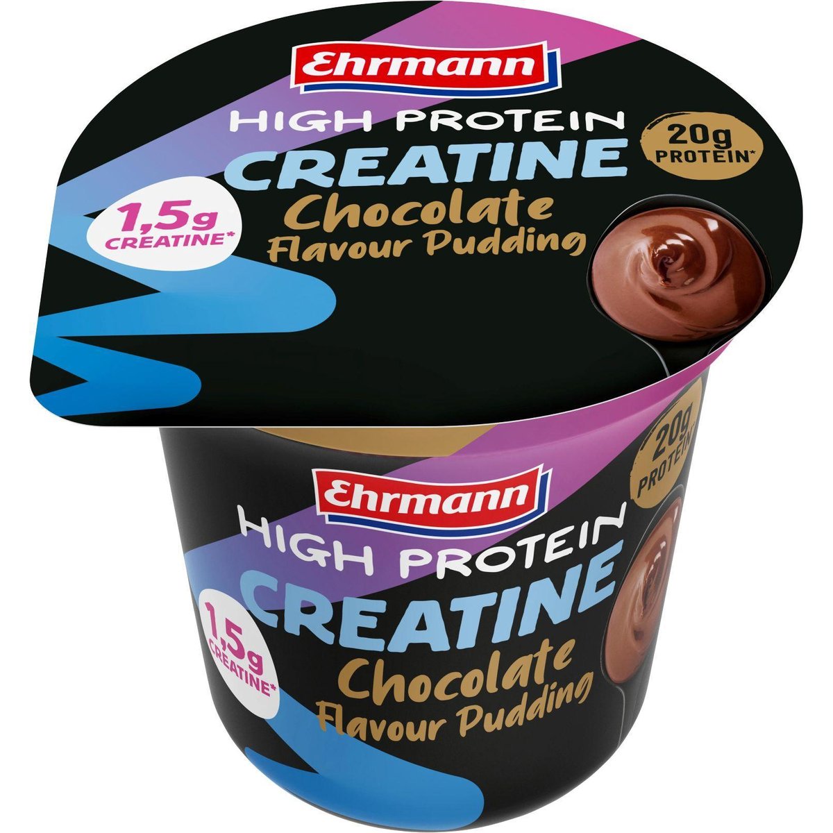 Ehrmann High Protein Creatine pudding čokoláda