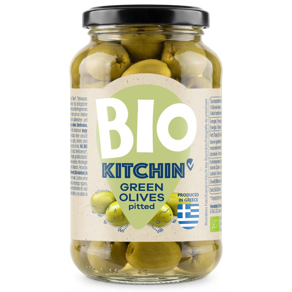 Kitchin BIO Zelené olivy