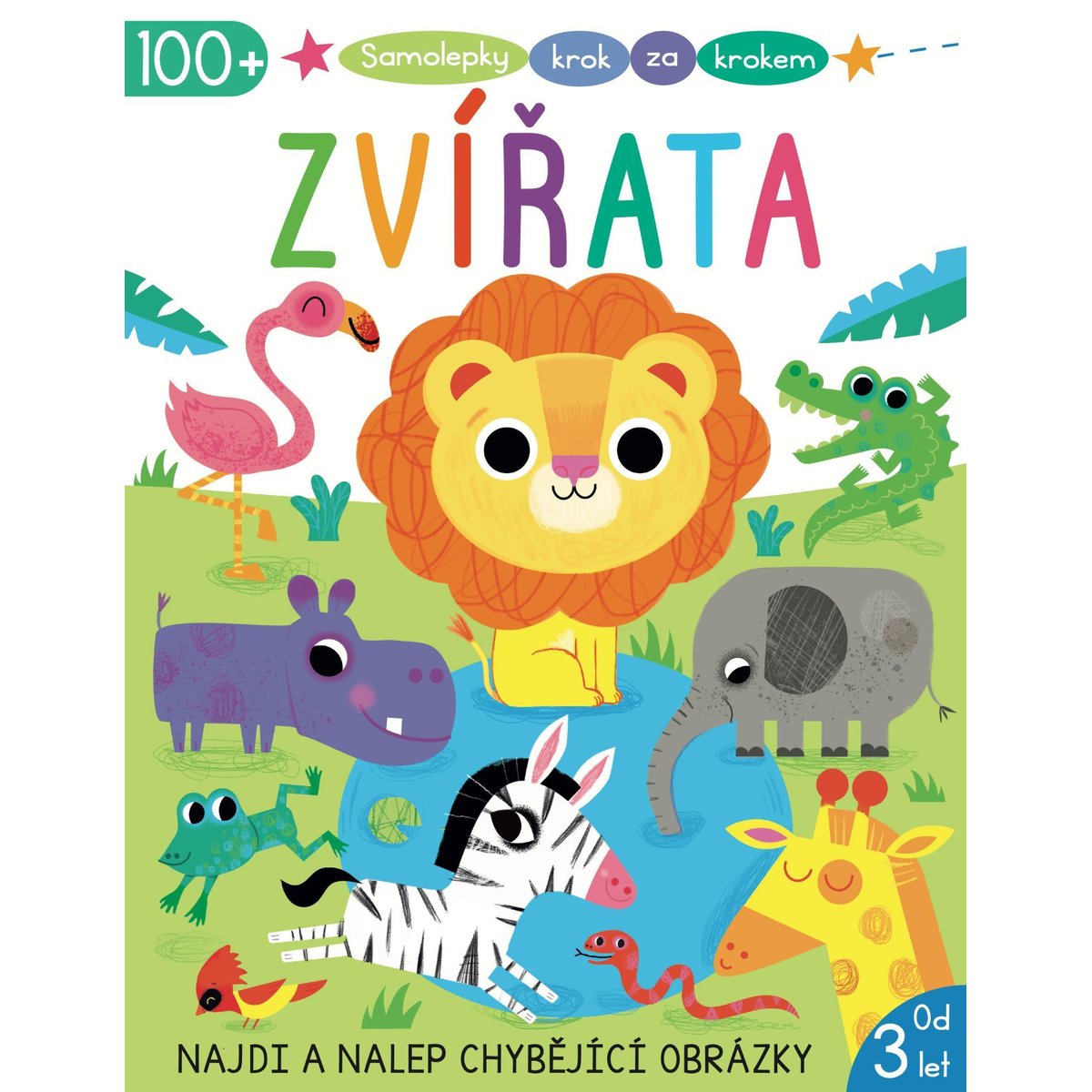 Svojtka Samolepky krok za krokem Zvířata