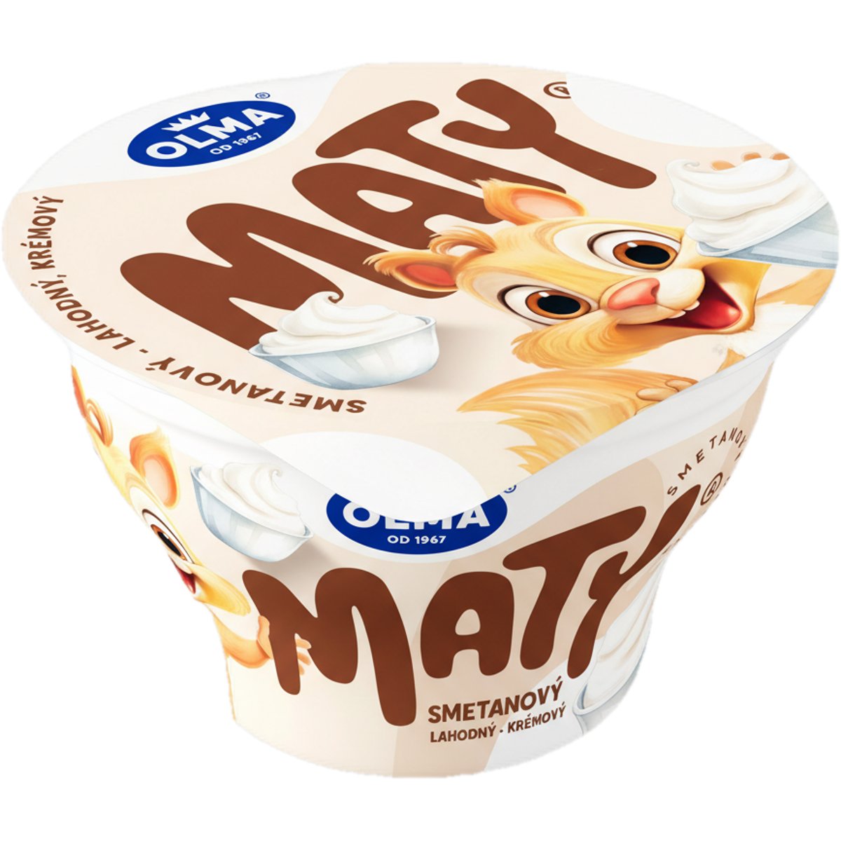 Olma Olmíci Maty smetanový
